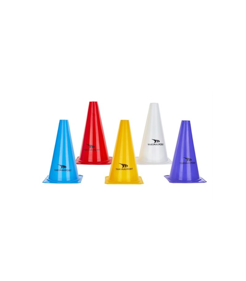 Pachołek bez otworów 23cm Żółty