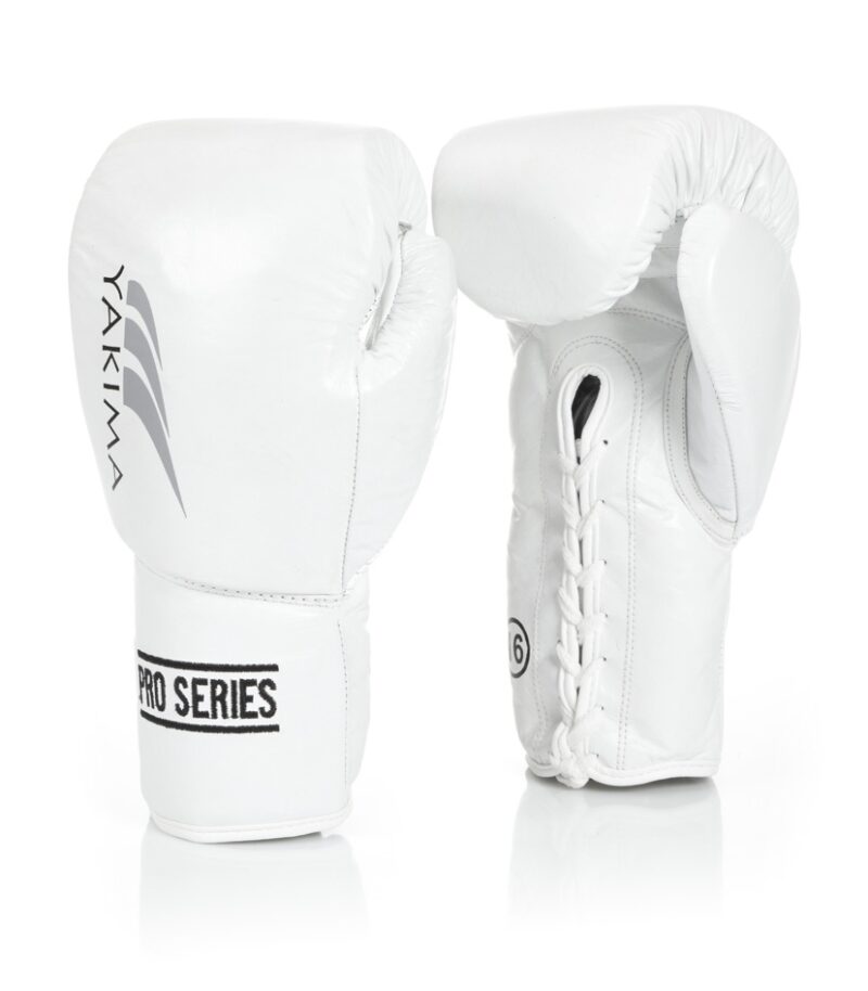 Rękawice bokserskie WOLF WHITE L