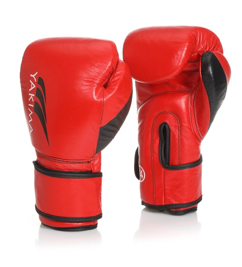 Rękawice bokserskie WOLF RED V