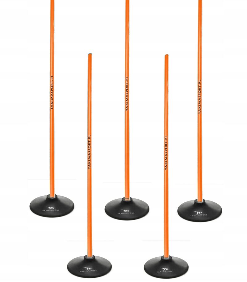 Tor przeszkód slalomowy 100cm laski + podstawa 1,5kg