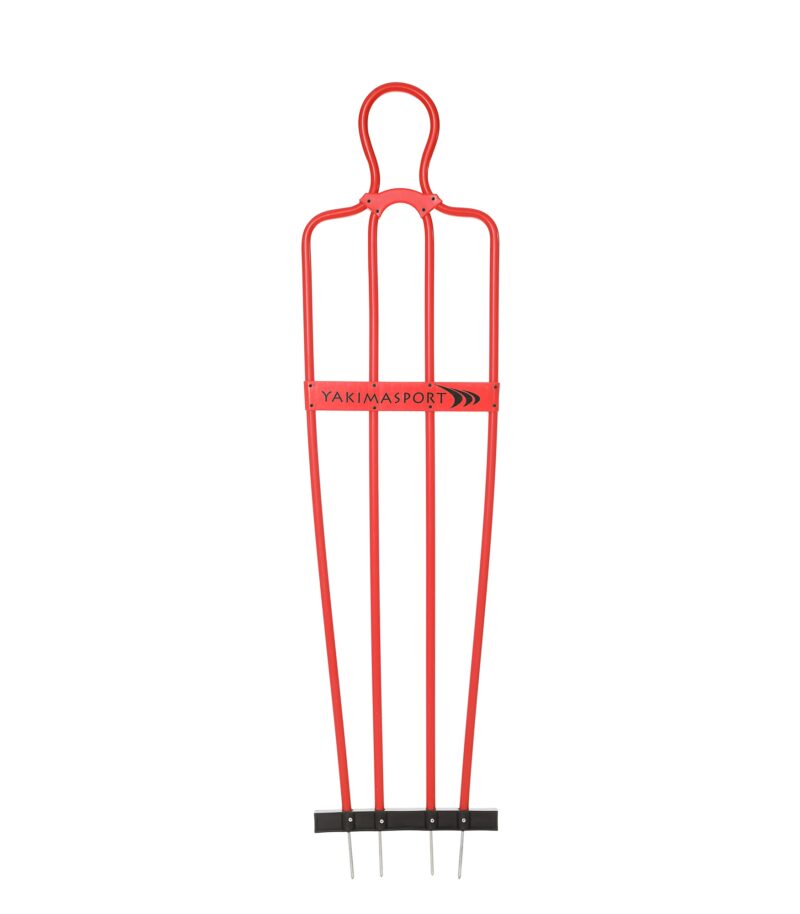 Mur piłkarski AirFlow, 180cm, Pasywny obrońca Czerwony