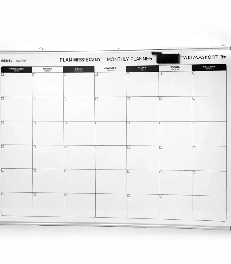 Tablica Plan Miesięczny 120 x 90 cm